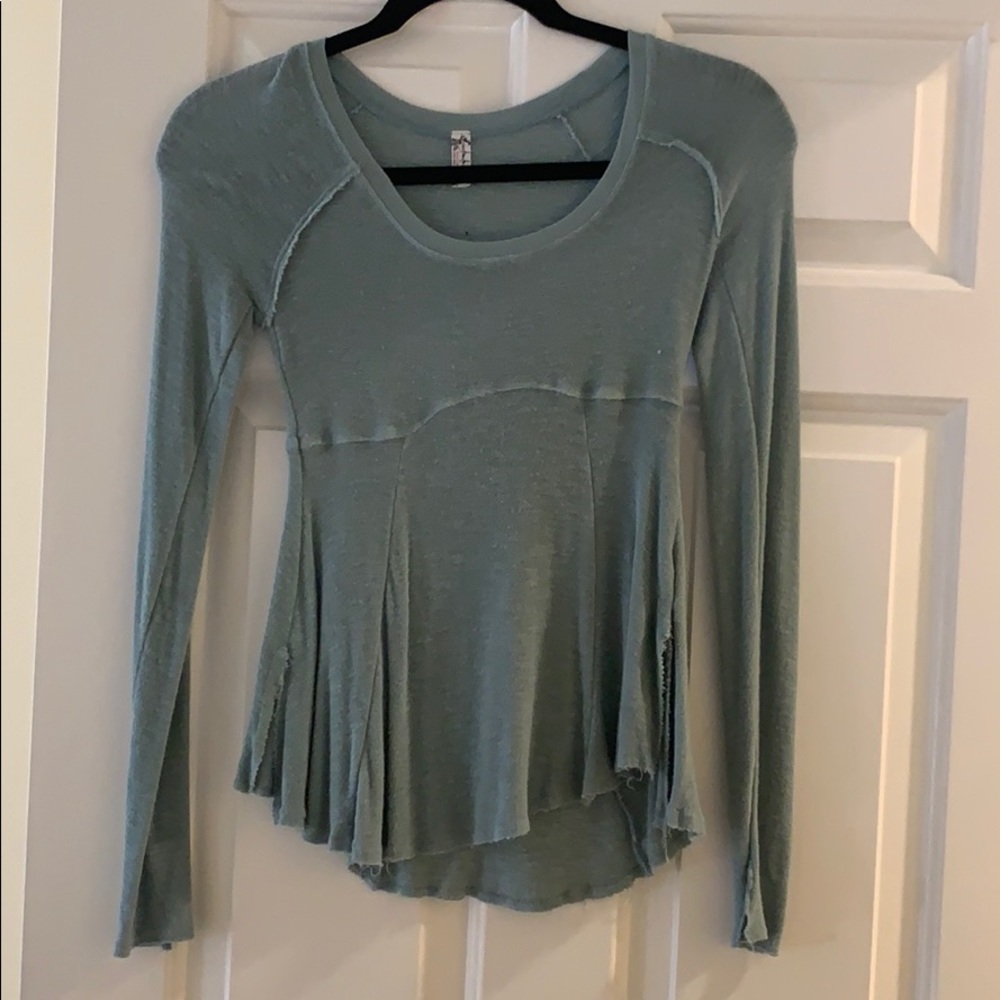 Free People long sleeve shirt